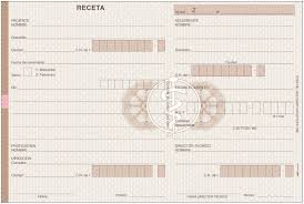 RECETA CHEQUE PARA 3 MESES